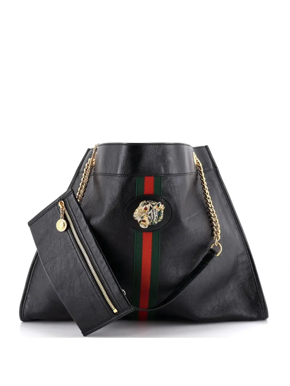 Gucci Rajah Chain Tote Leather Large #340509G15B